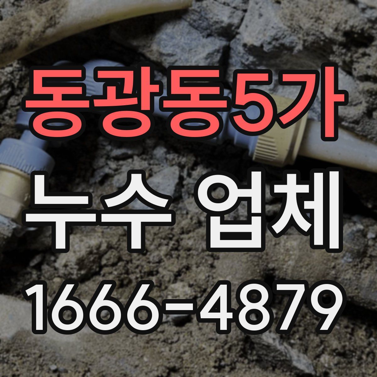 동광동5가 누수 업체