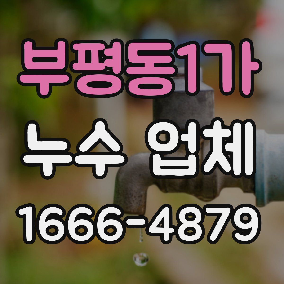 부평동1가 누수 업체
