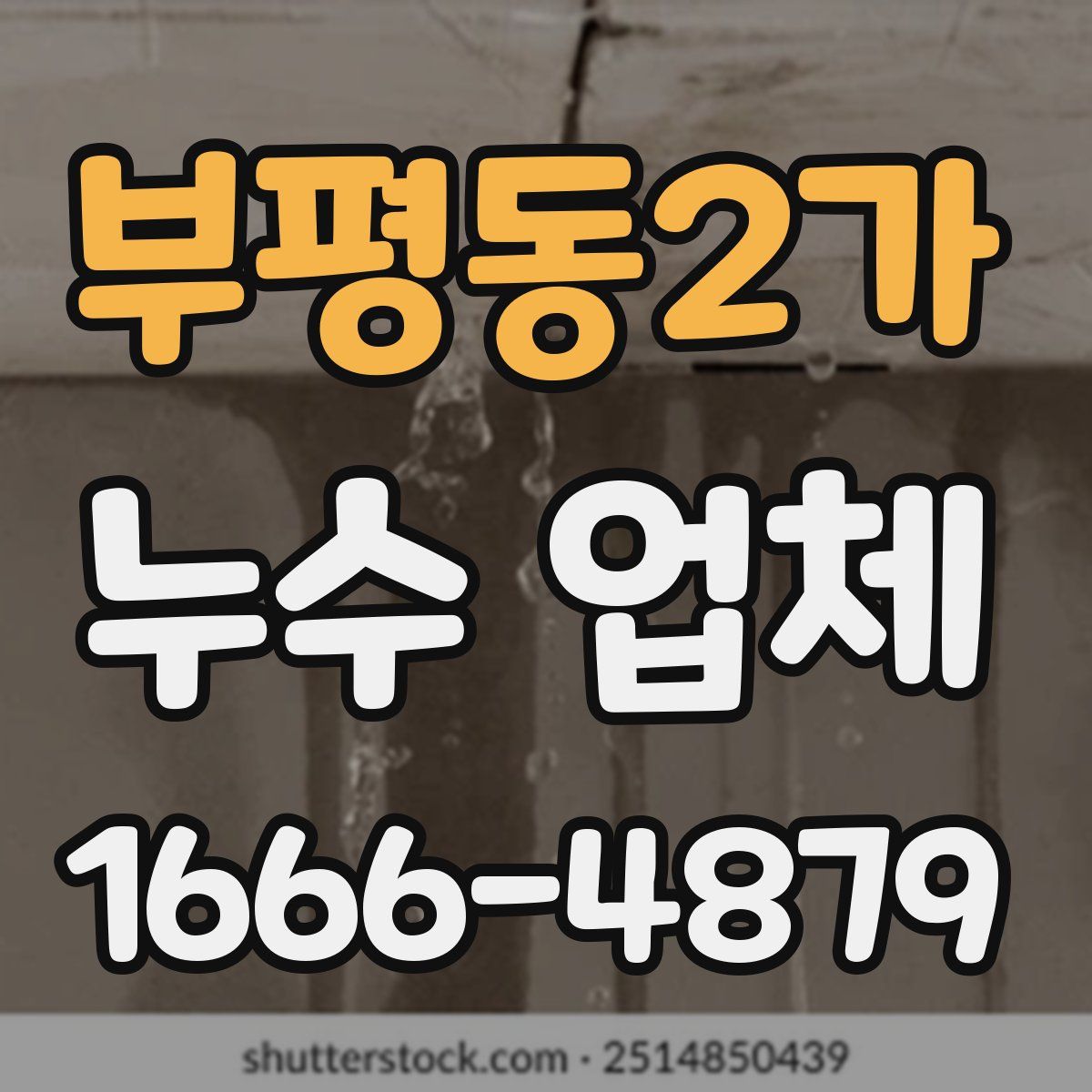 부평동2가 누수 업체