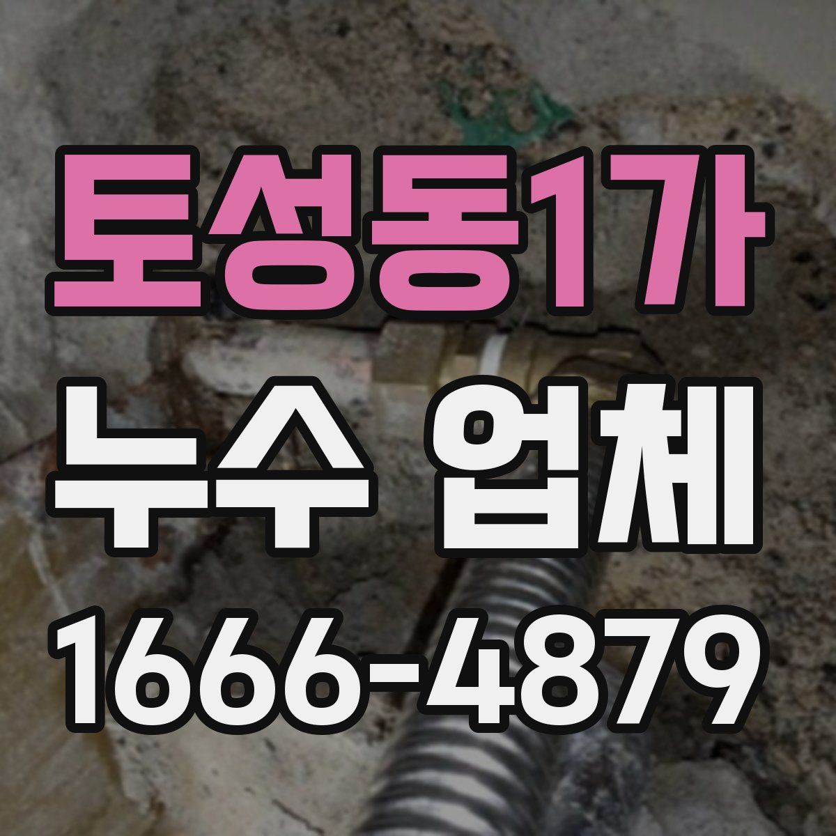 토성동1가 누수 업체