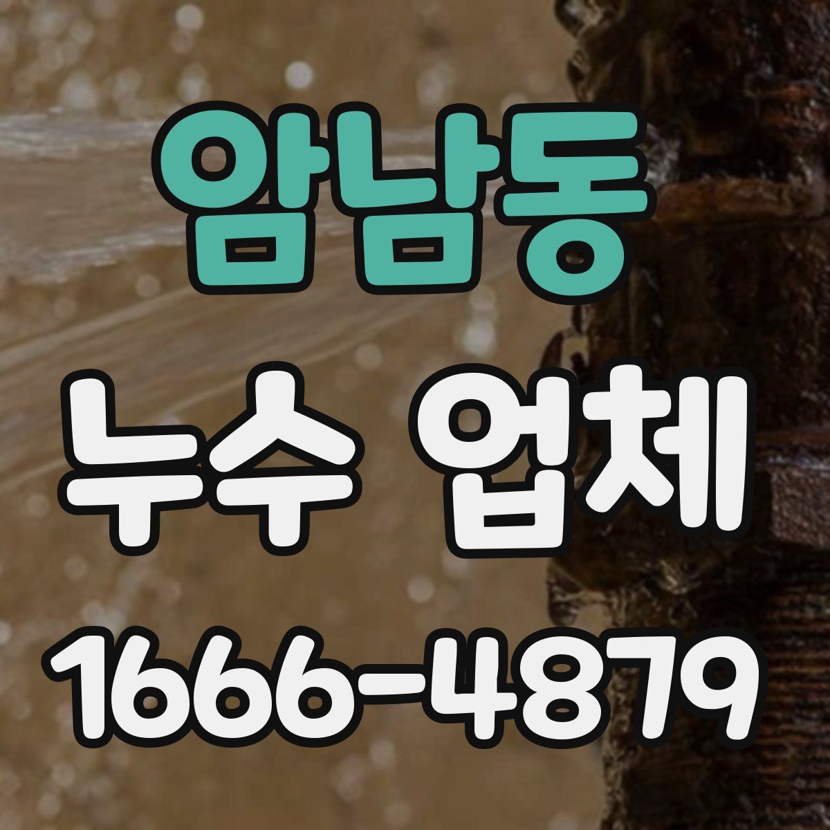 암남동 누수 업체