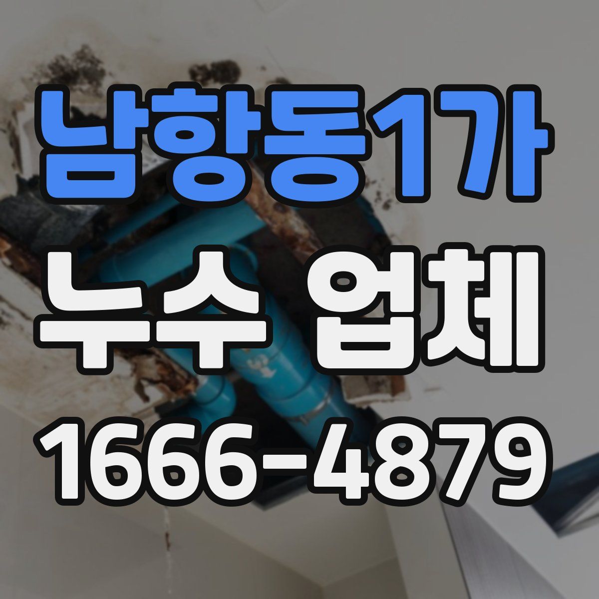 남항동1가 누수 업체
