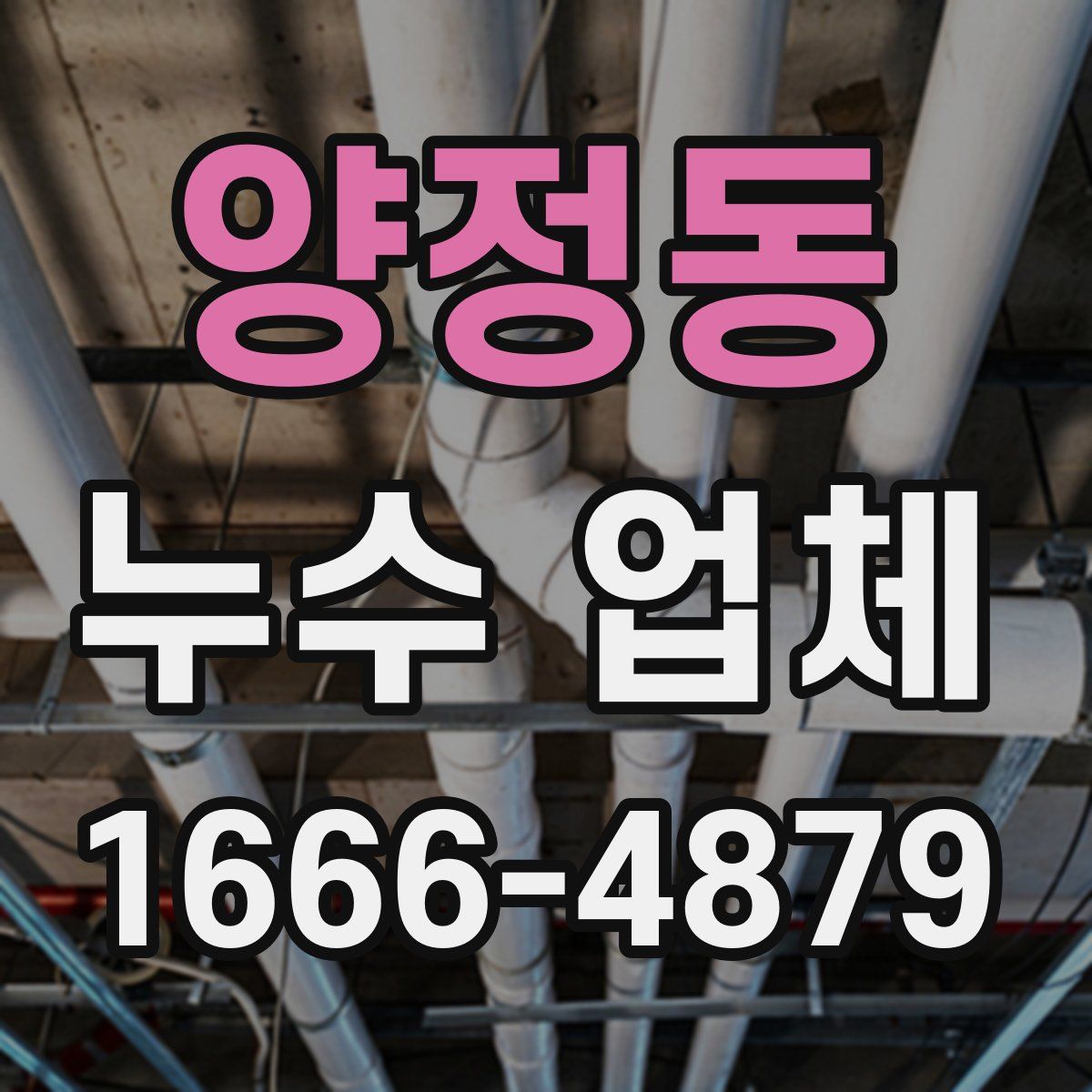 양정동 누수 업체