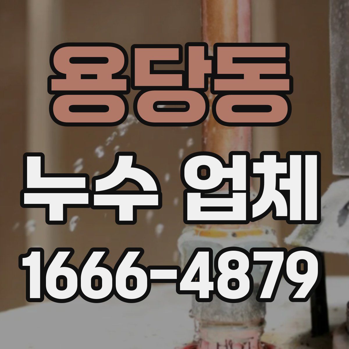 용당동 누수 업체