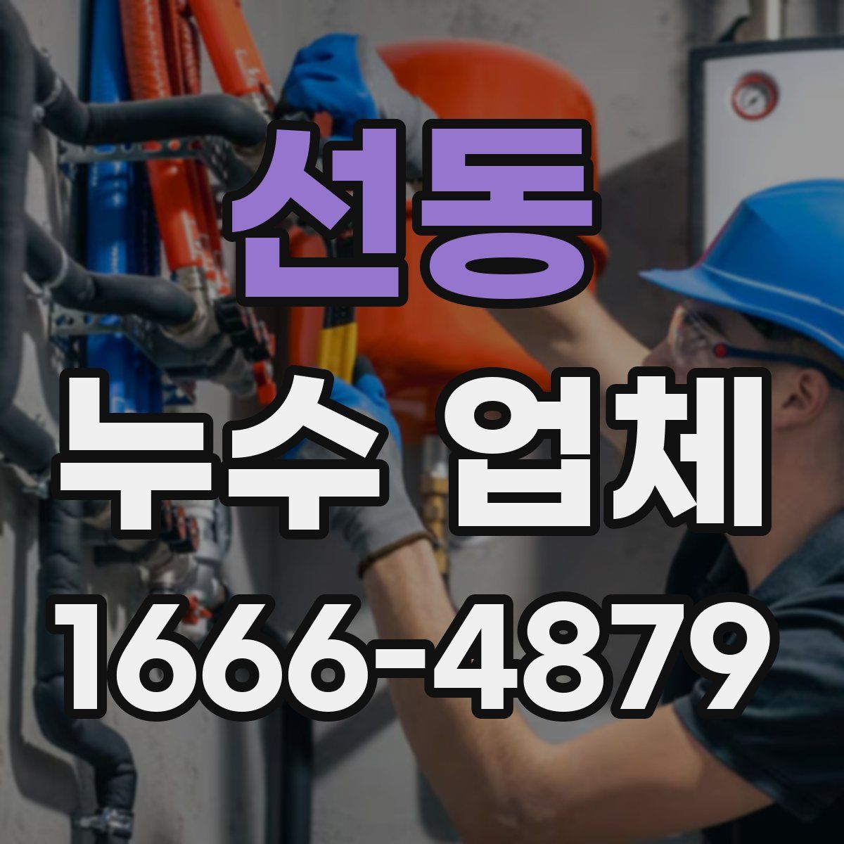 선동 누수 업체