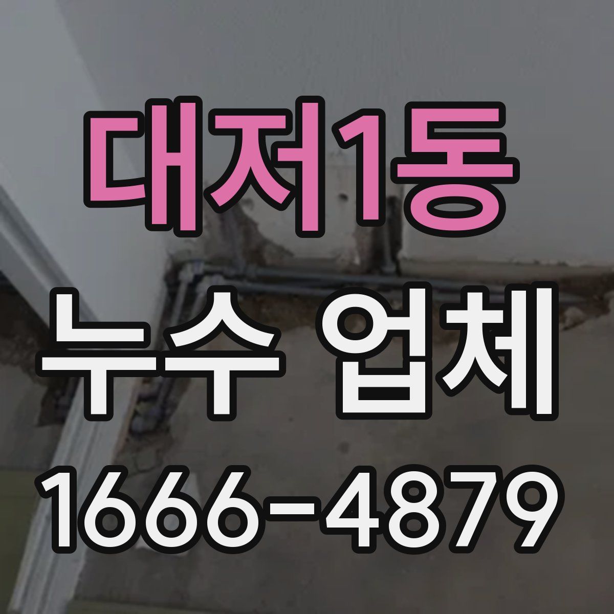 대저1동 누수 업체