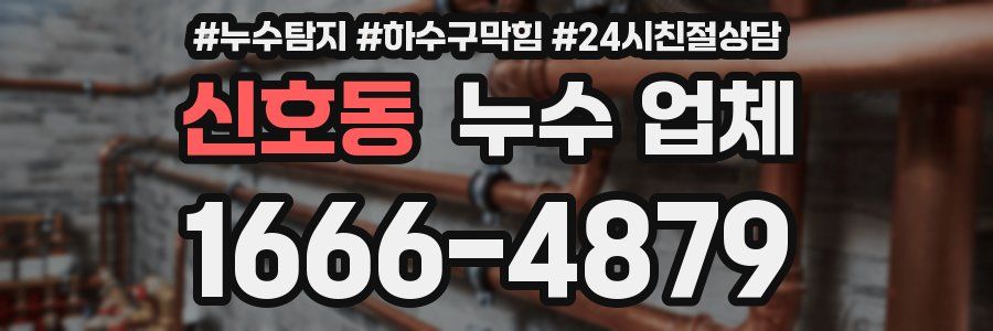 신호동 누수 업체