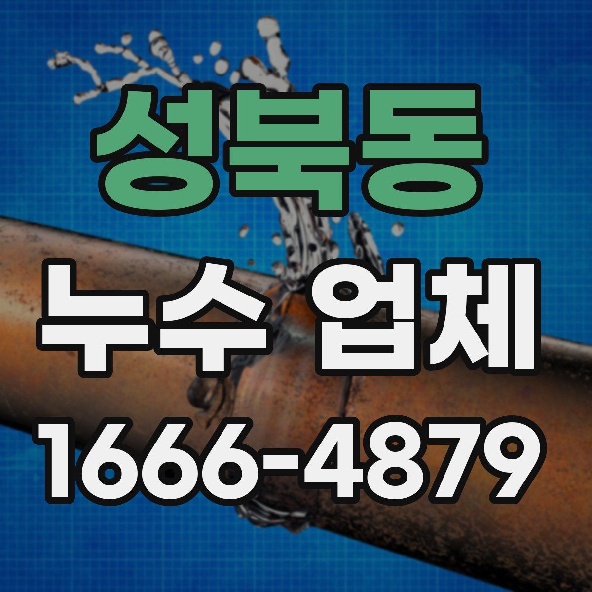 성북동 누수 업체