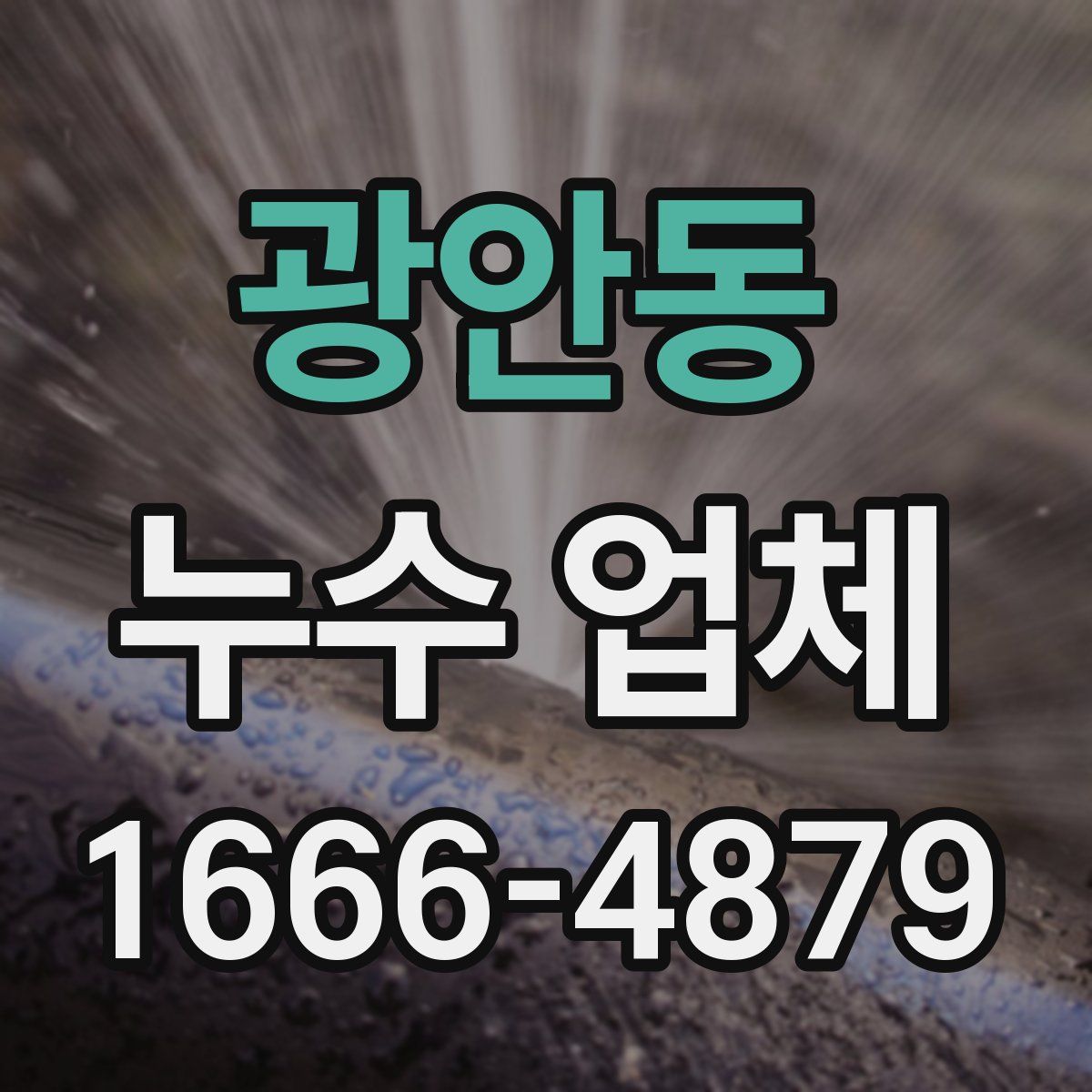 광안동 누수 업체