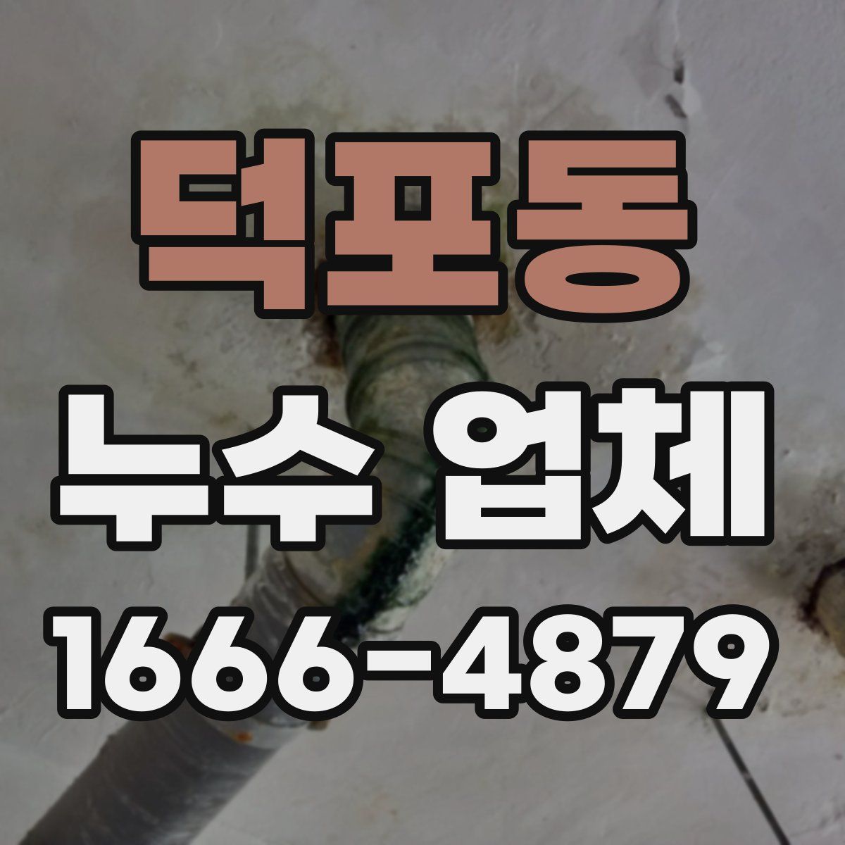 덕포동 누수 업체