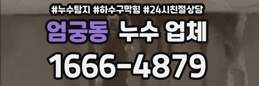 엄궁동 누수 업체