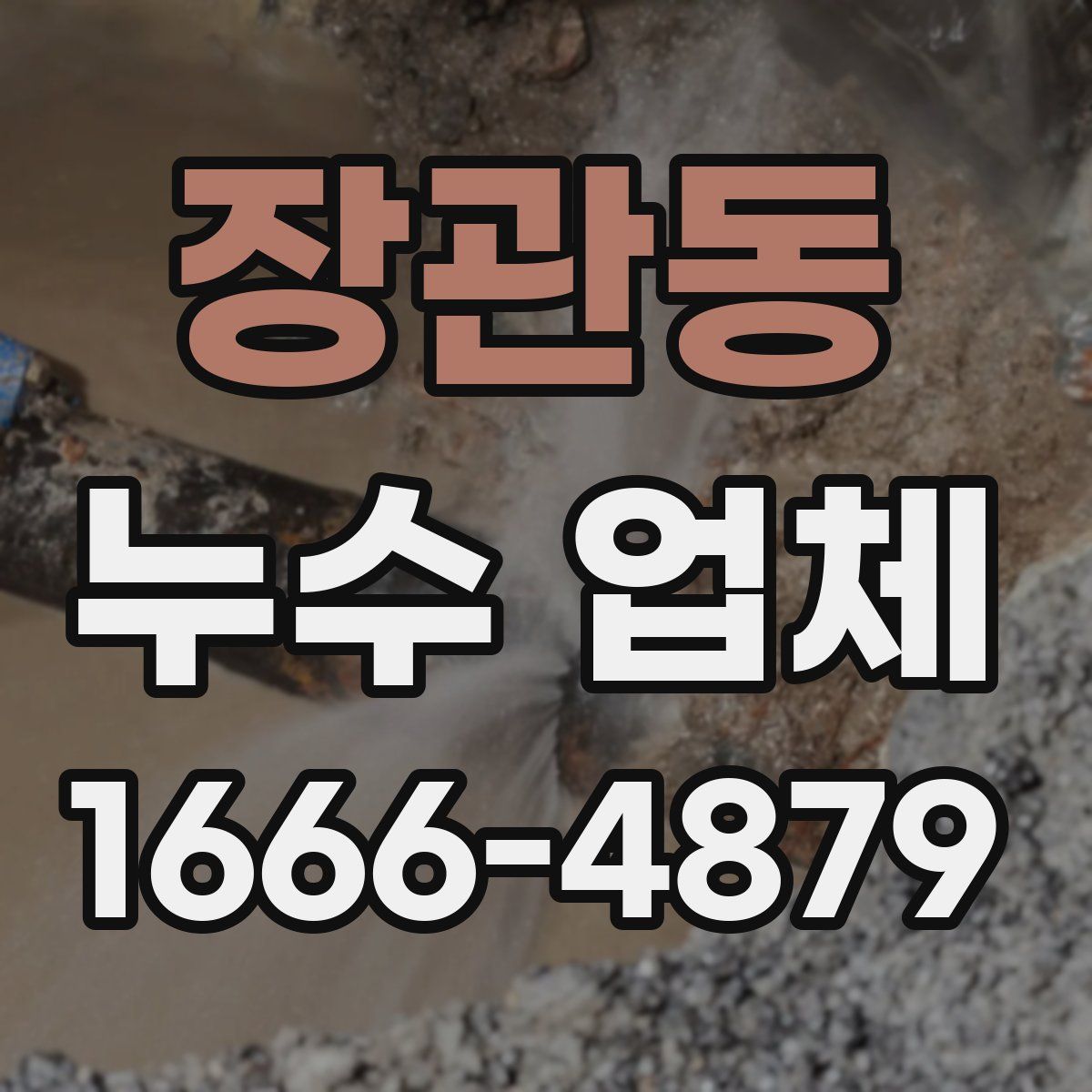 장관동 누수 업체