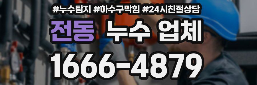 전동 누수 업체