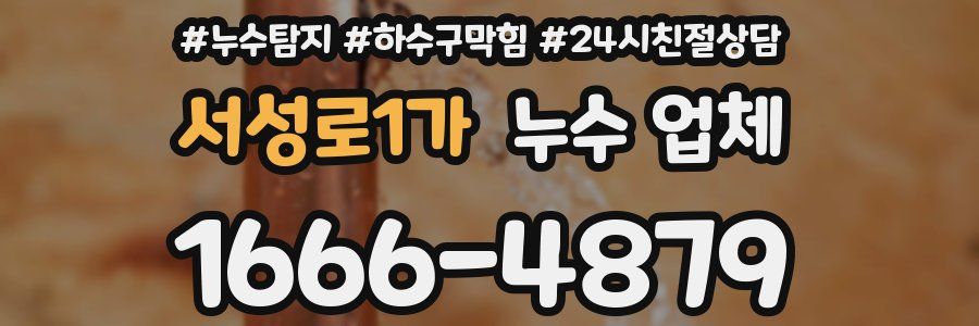 서성로1가 누수 업체