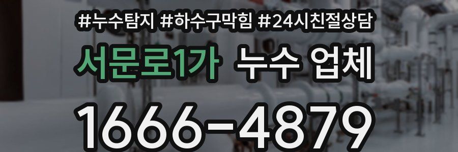 서문로1가 누수 업체