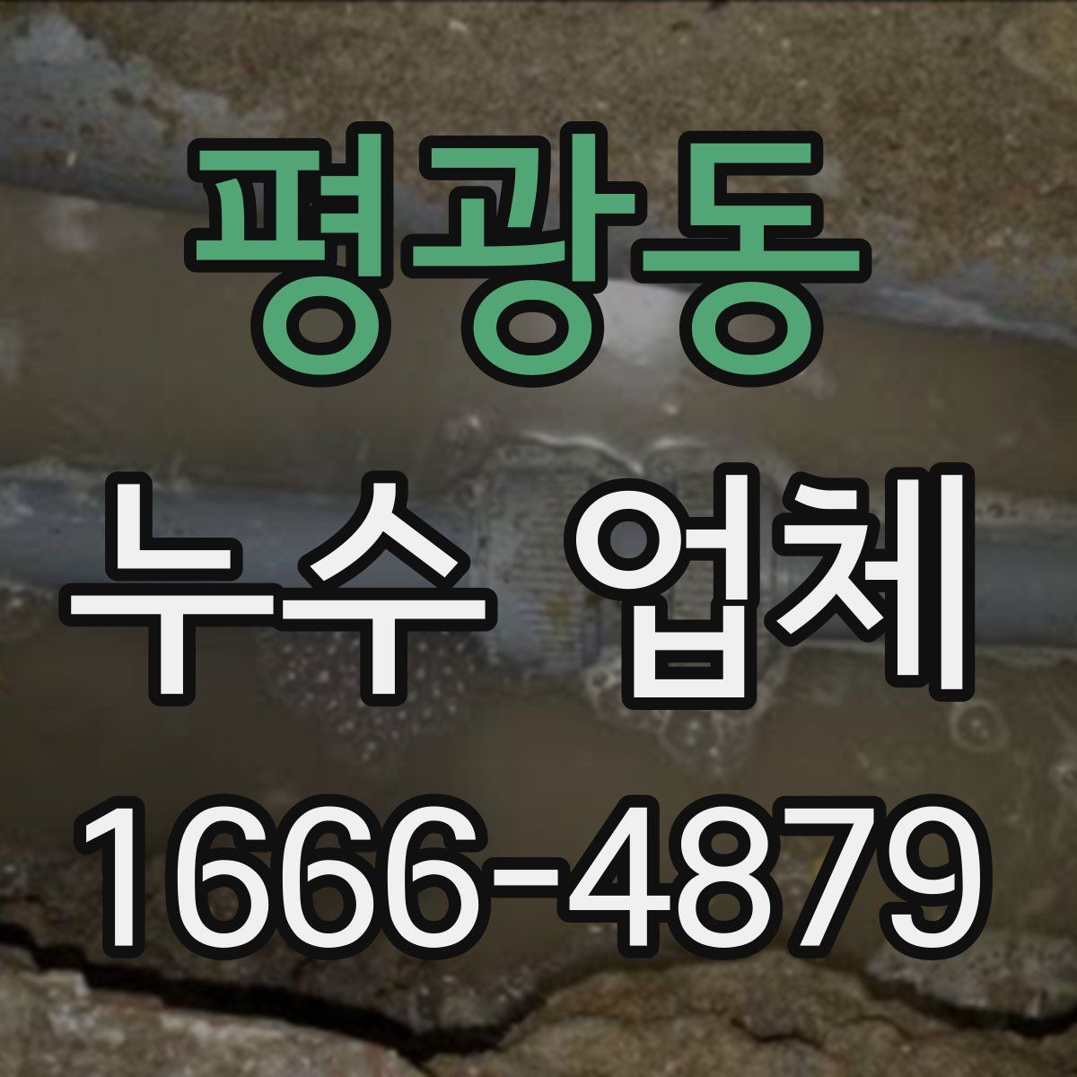 평광동 누수 업체