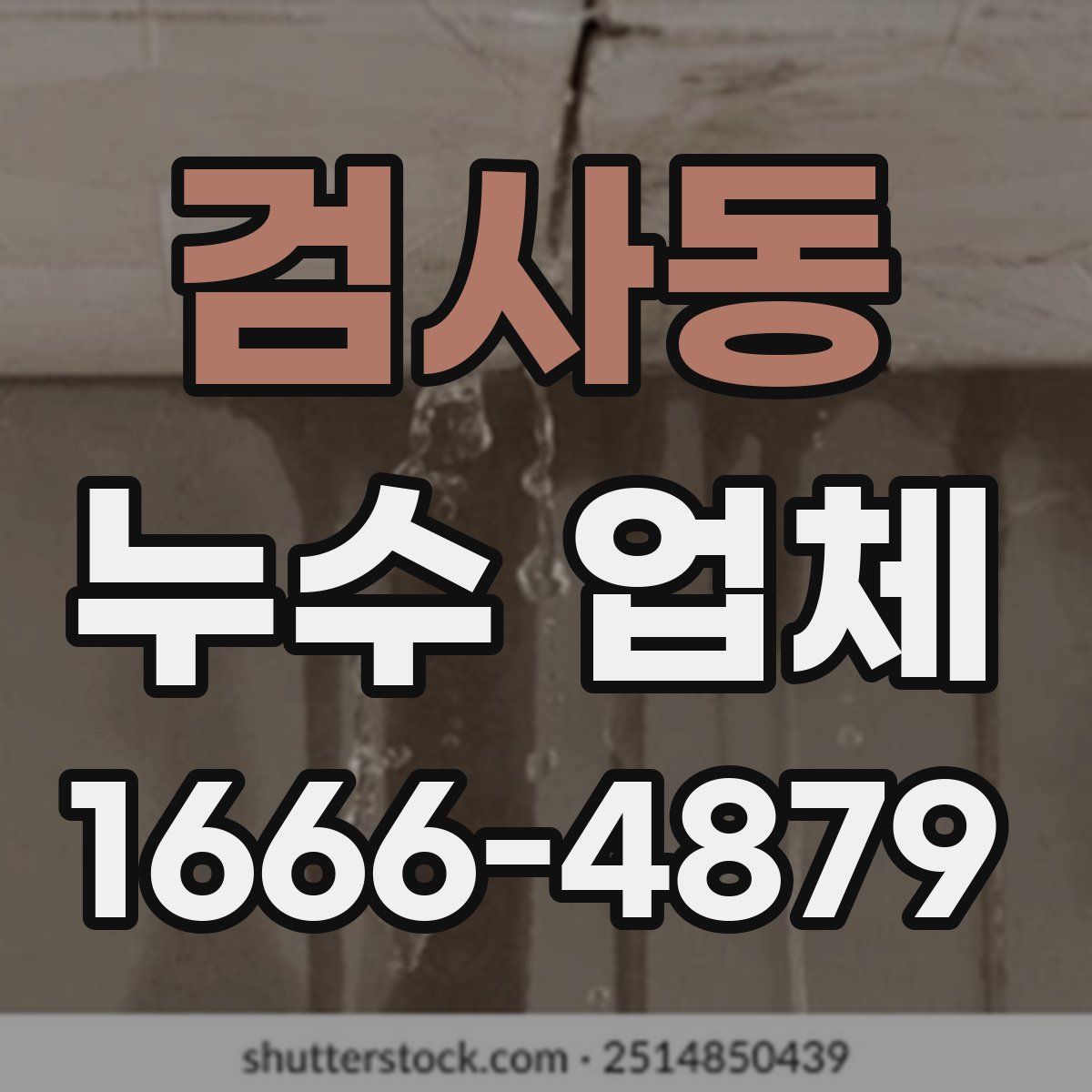 검사동 누수 업체