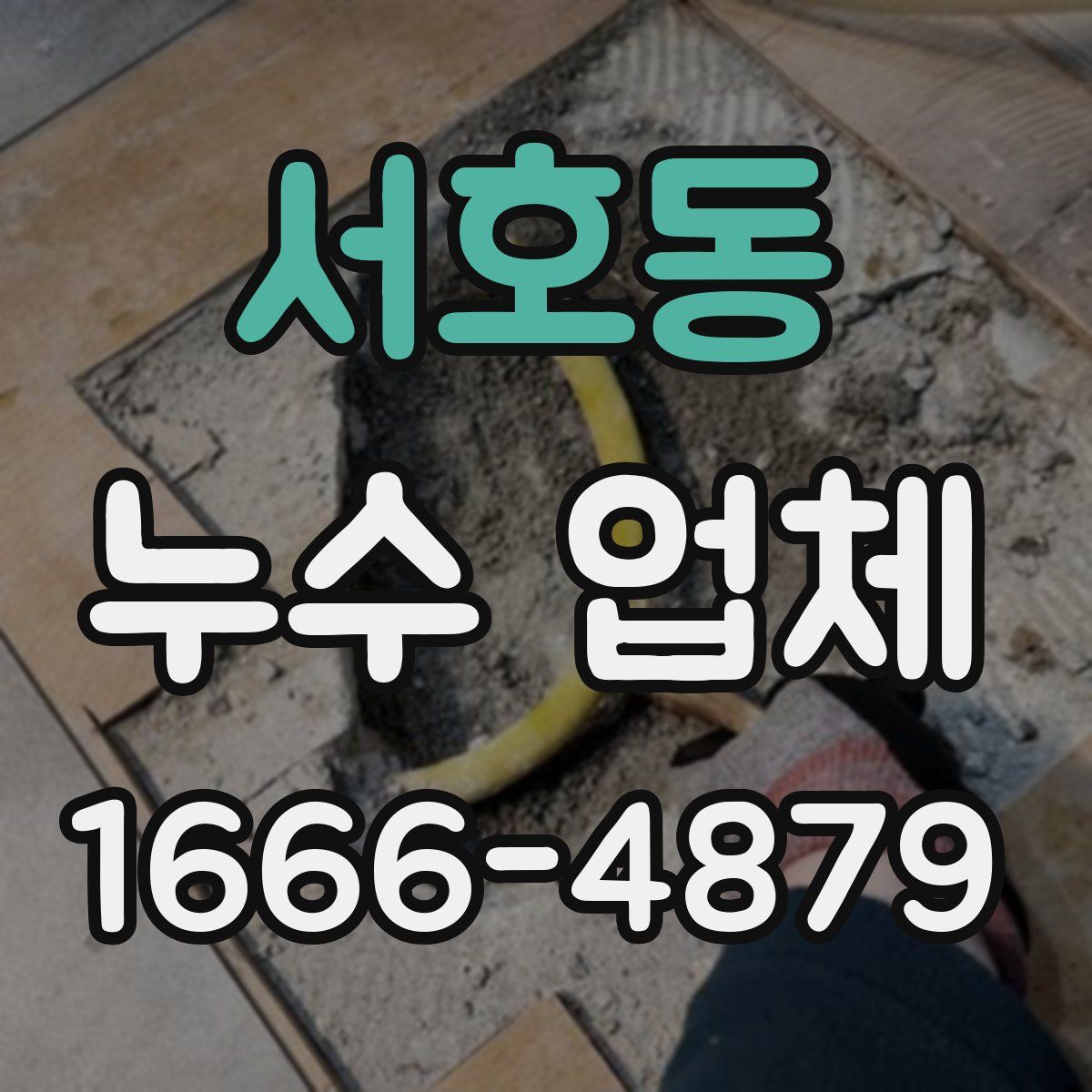 서호동 누수 업체