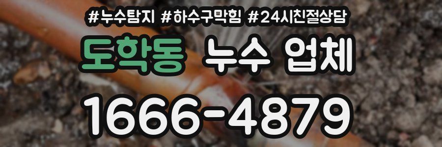 도학동 누수 업체