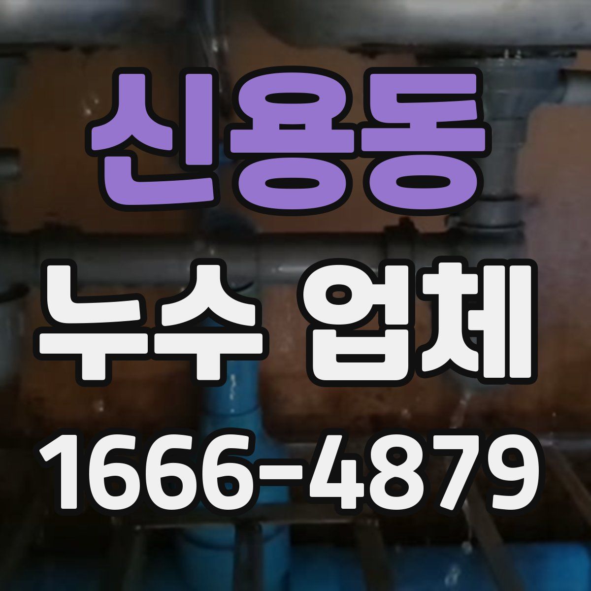 신용동 누수 업체