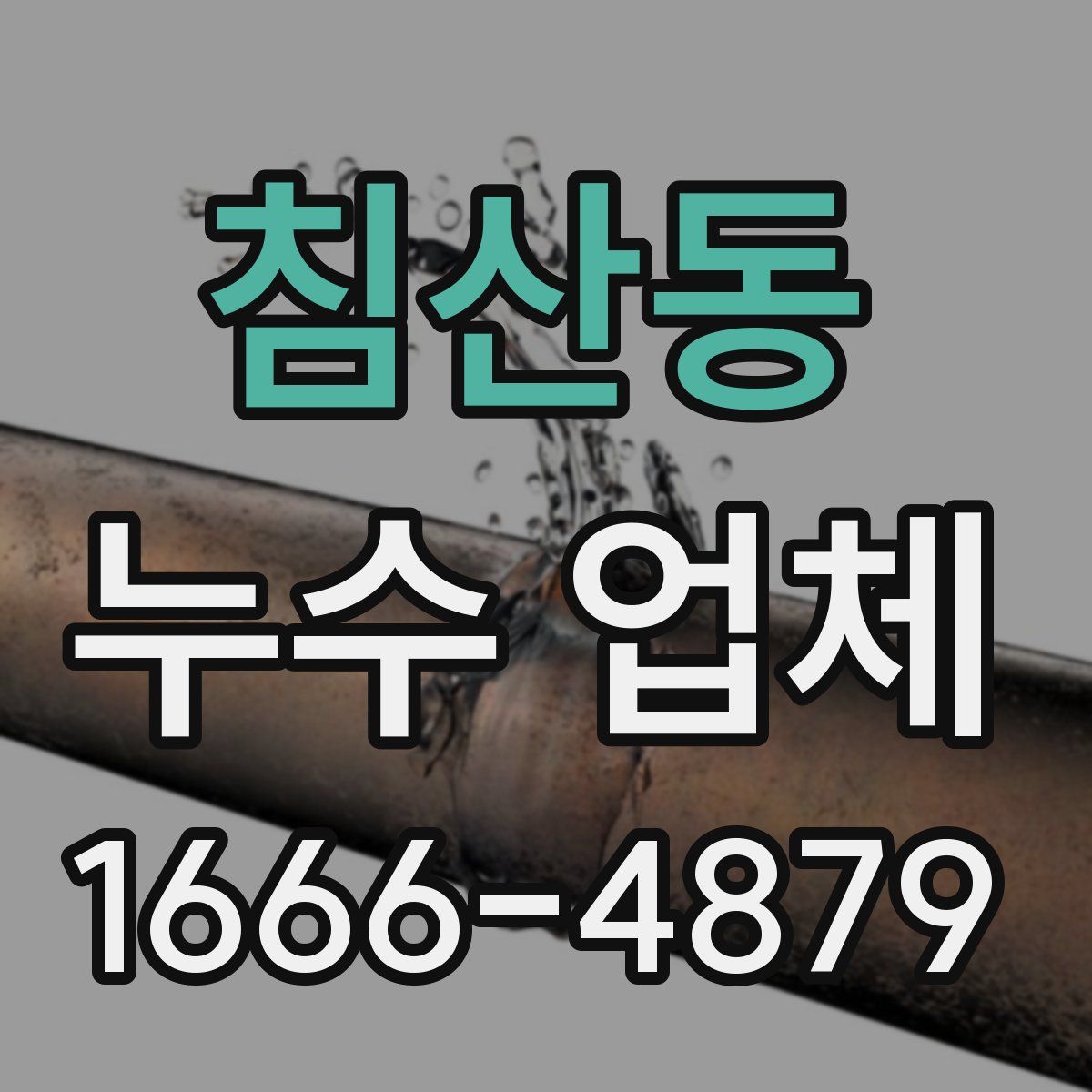 침산동 누수 업체