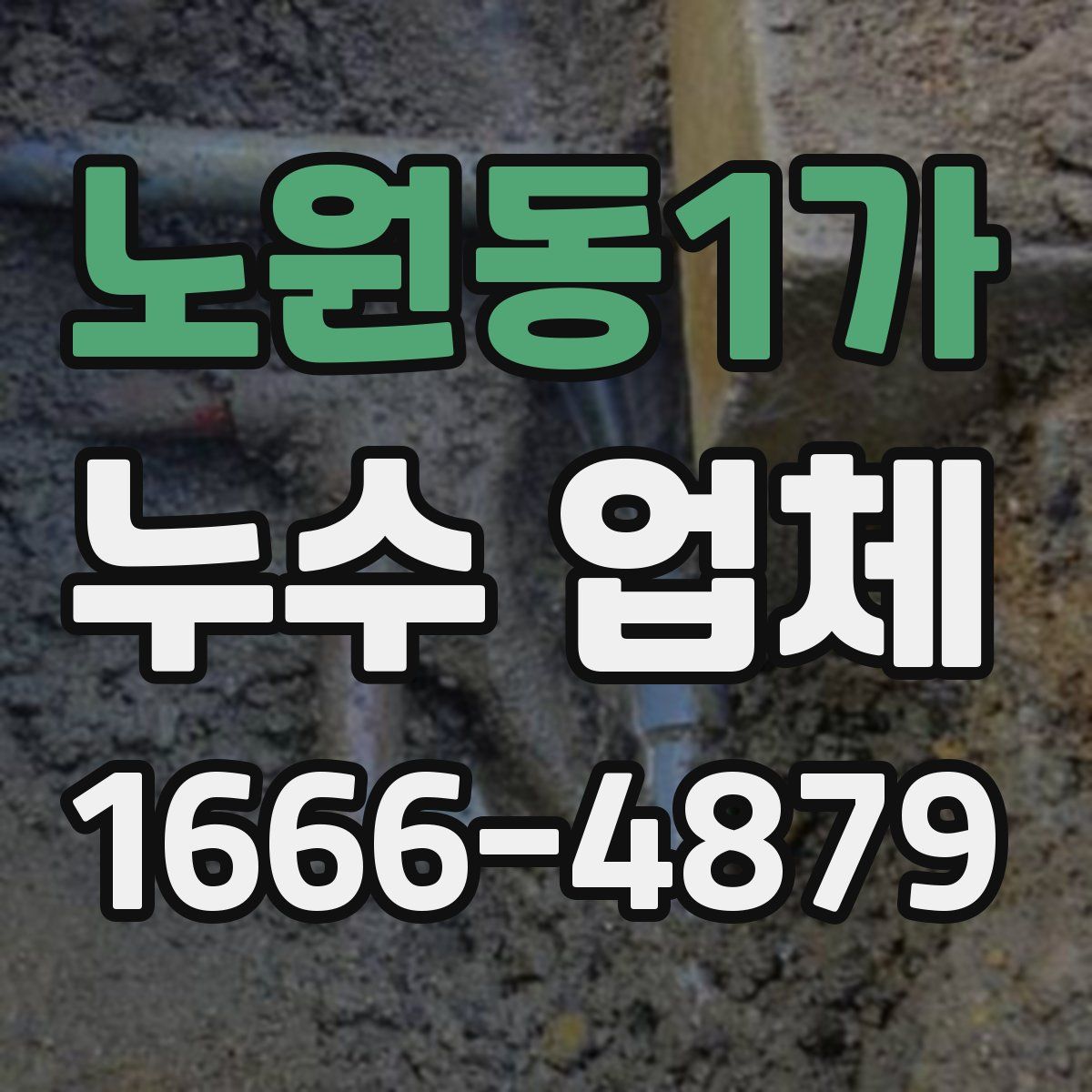 노원동1가 누수 업체