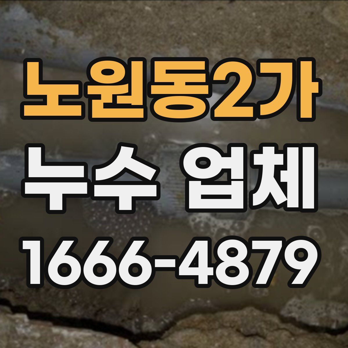 노원동2가 누수 업체