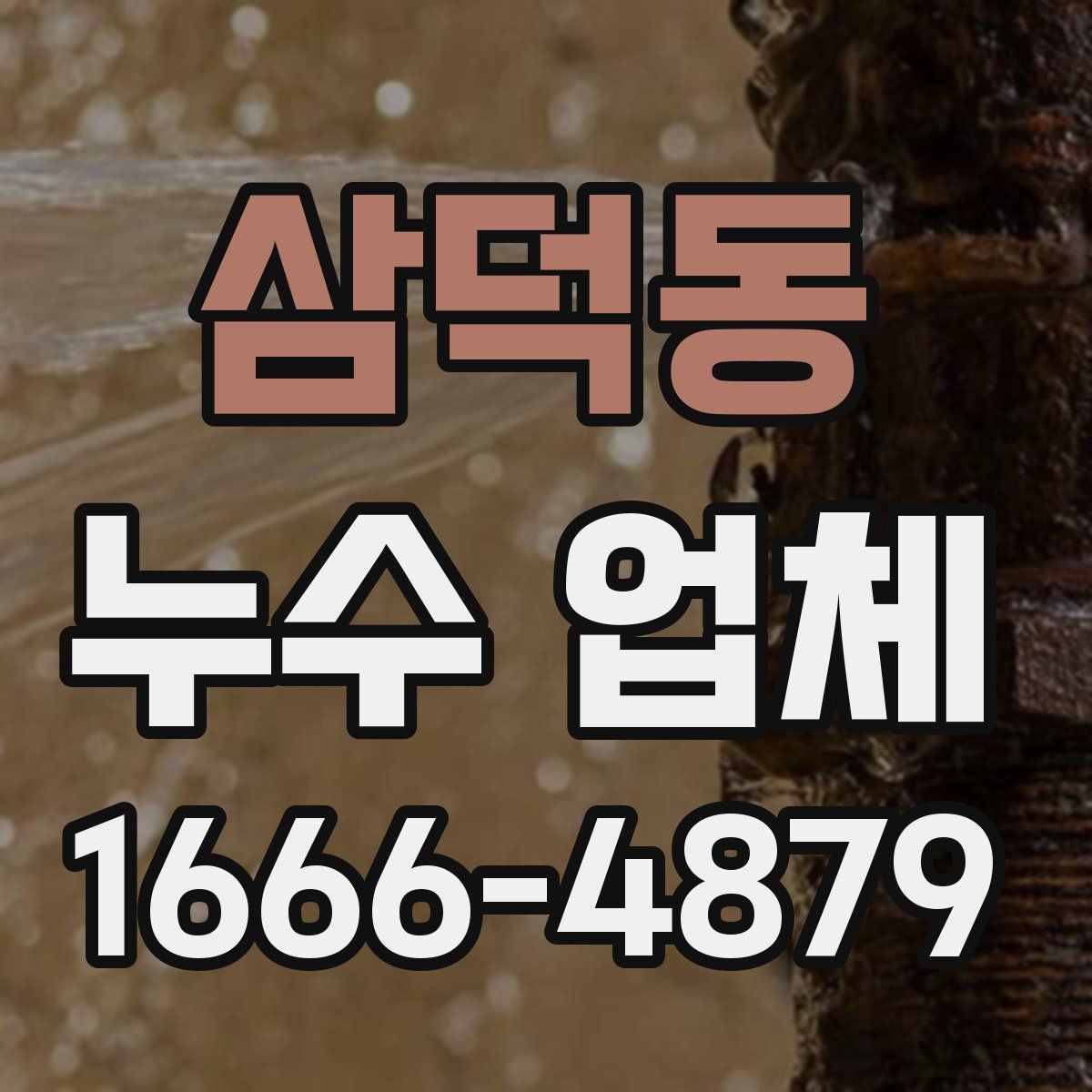 삼덕동 누수 업체