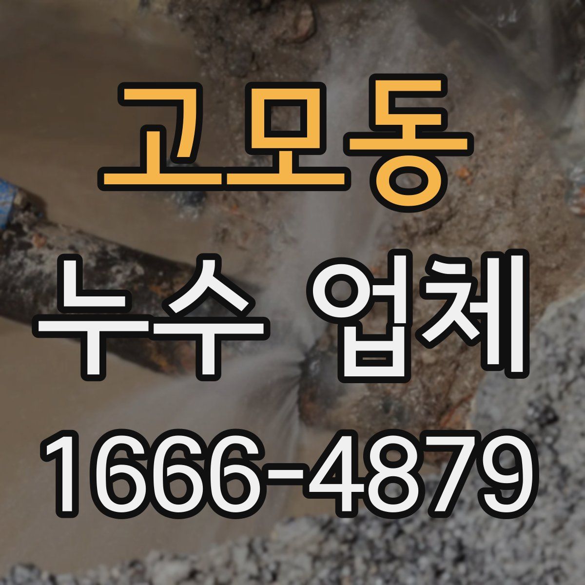 고모동 누수 업체