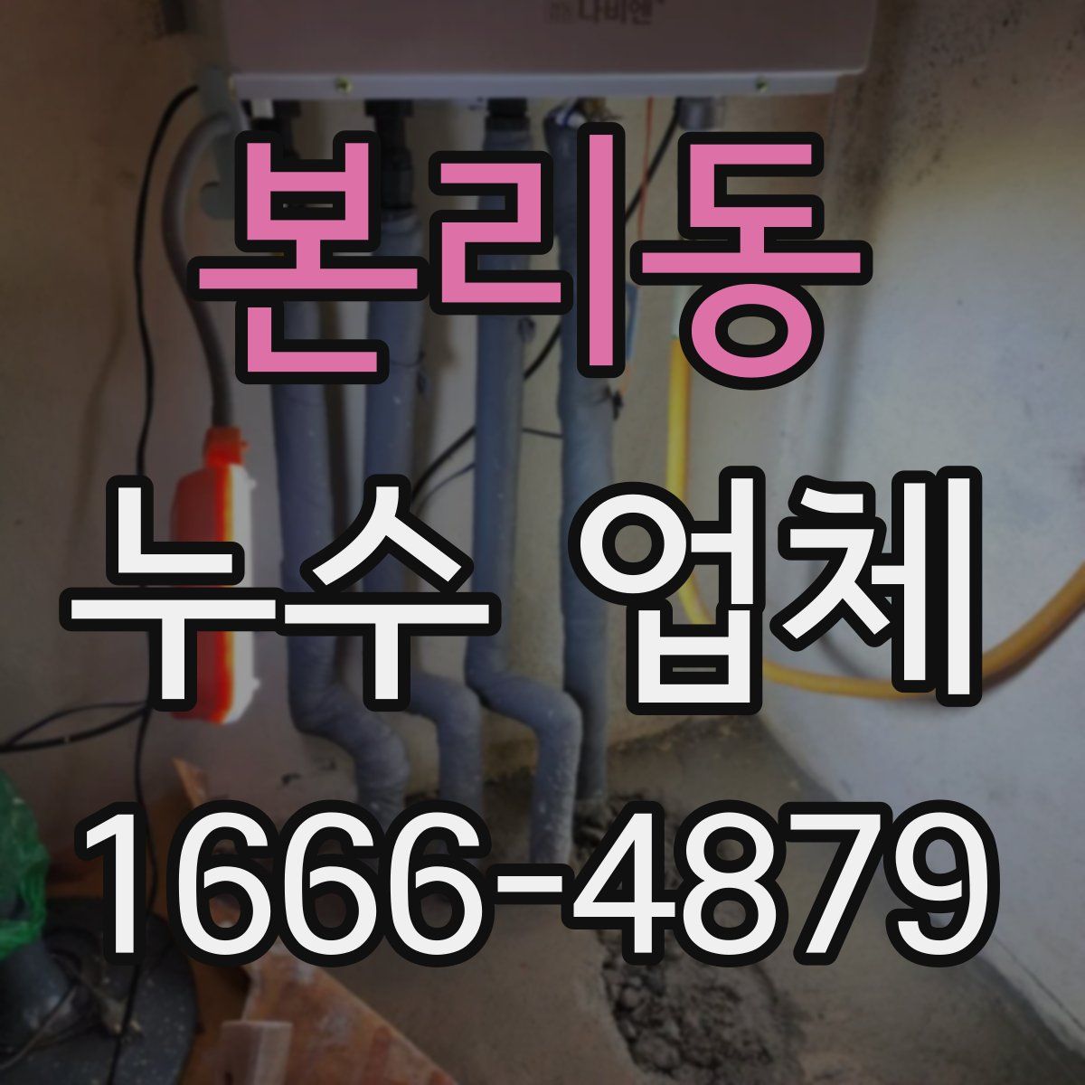본리동 누수 업체
