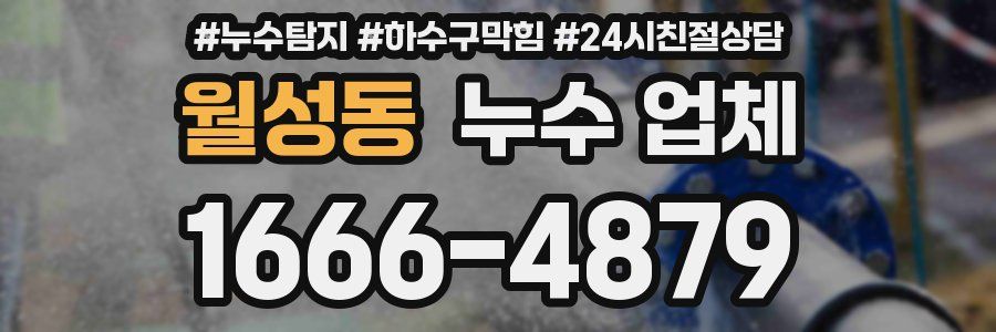 월성동 누수 업체