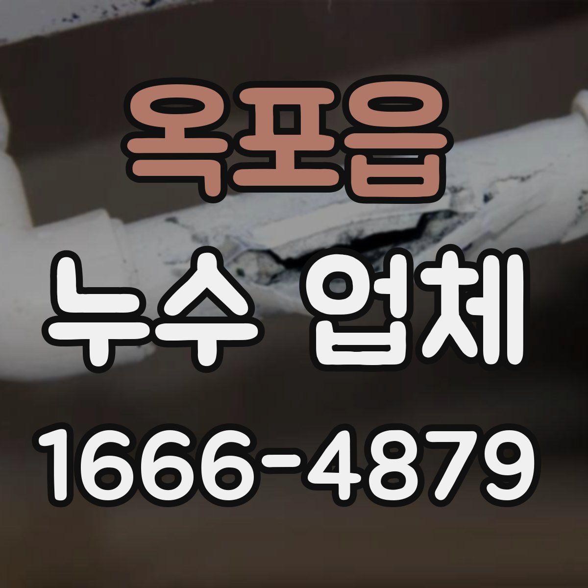 옥포읍 누수 업체