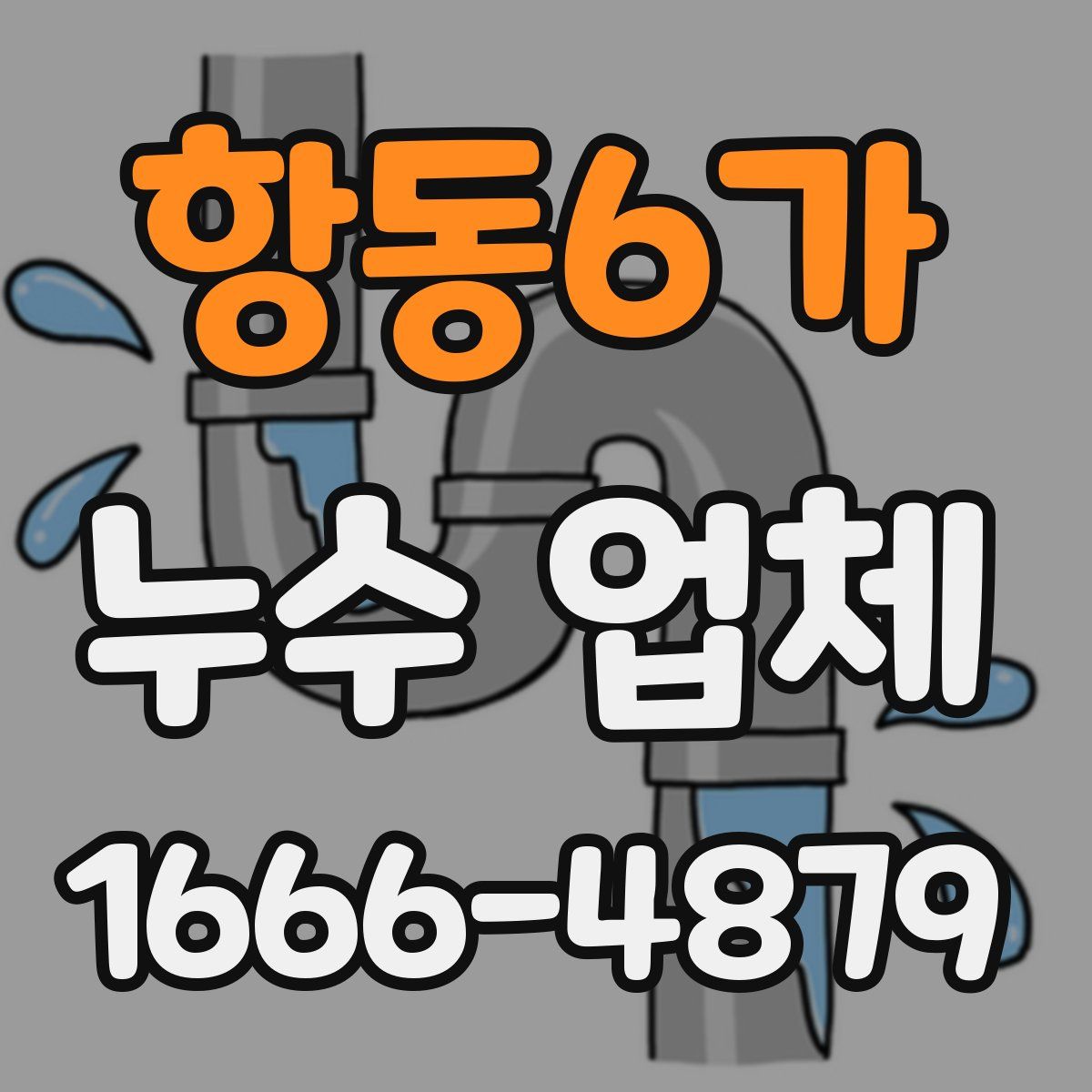 항동6가 누수 업체