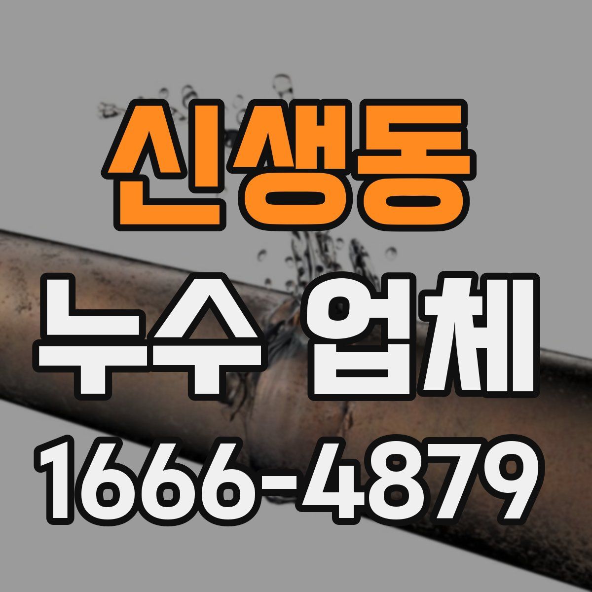 신생동 누수 업체