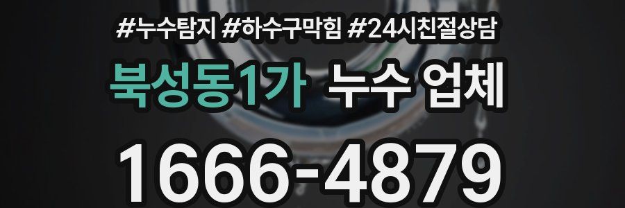 북성동1가 누수 업체