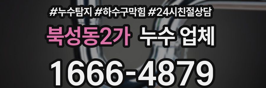 북성동2가 누수 업체
