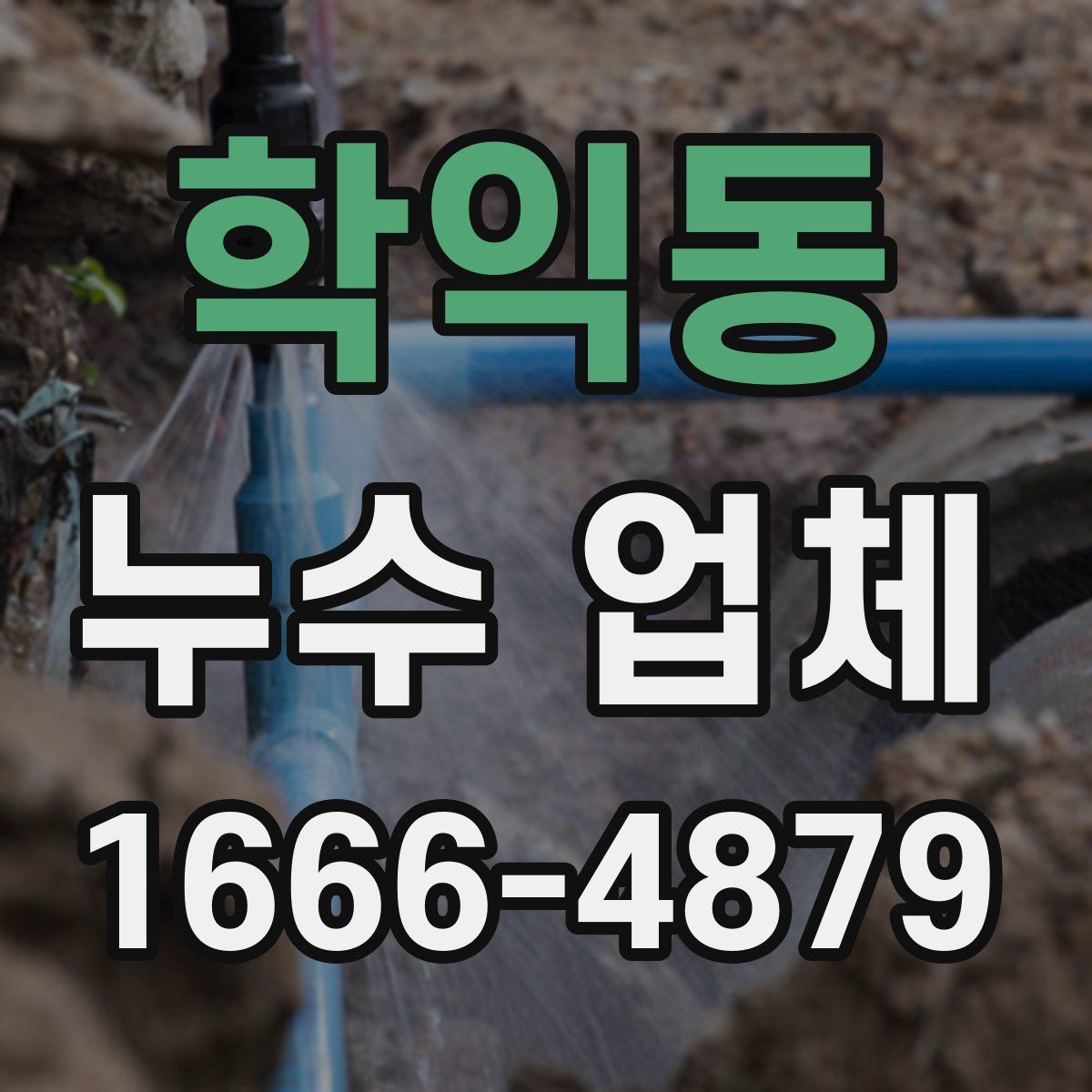 학익동 누수 업체