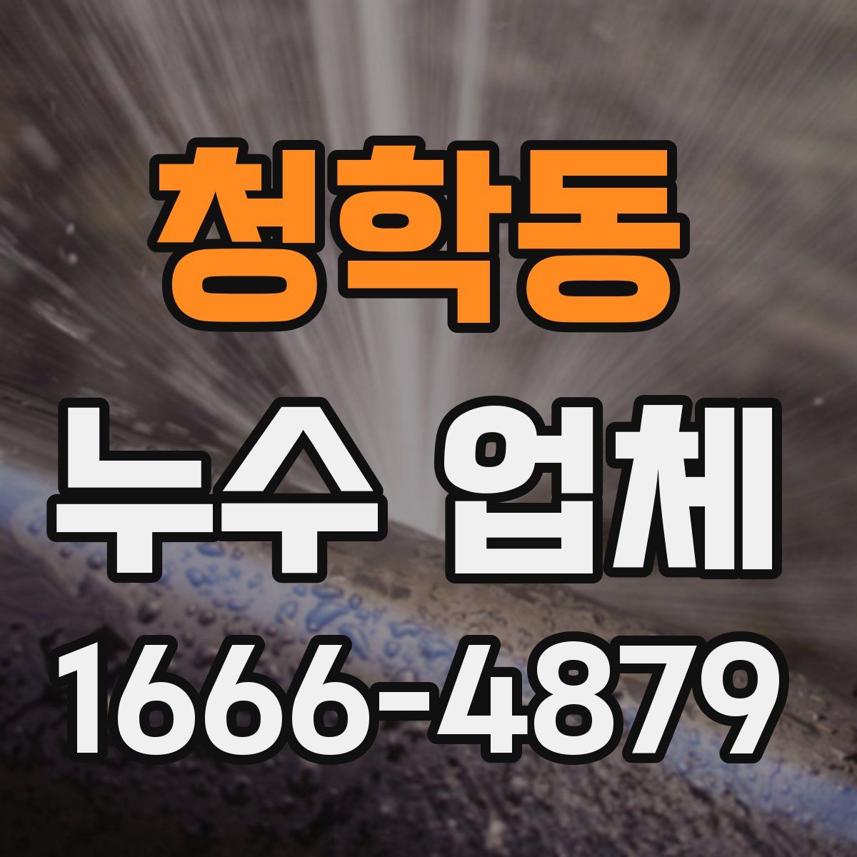청학동 누수 업체