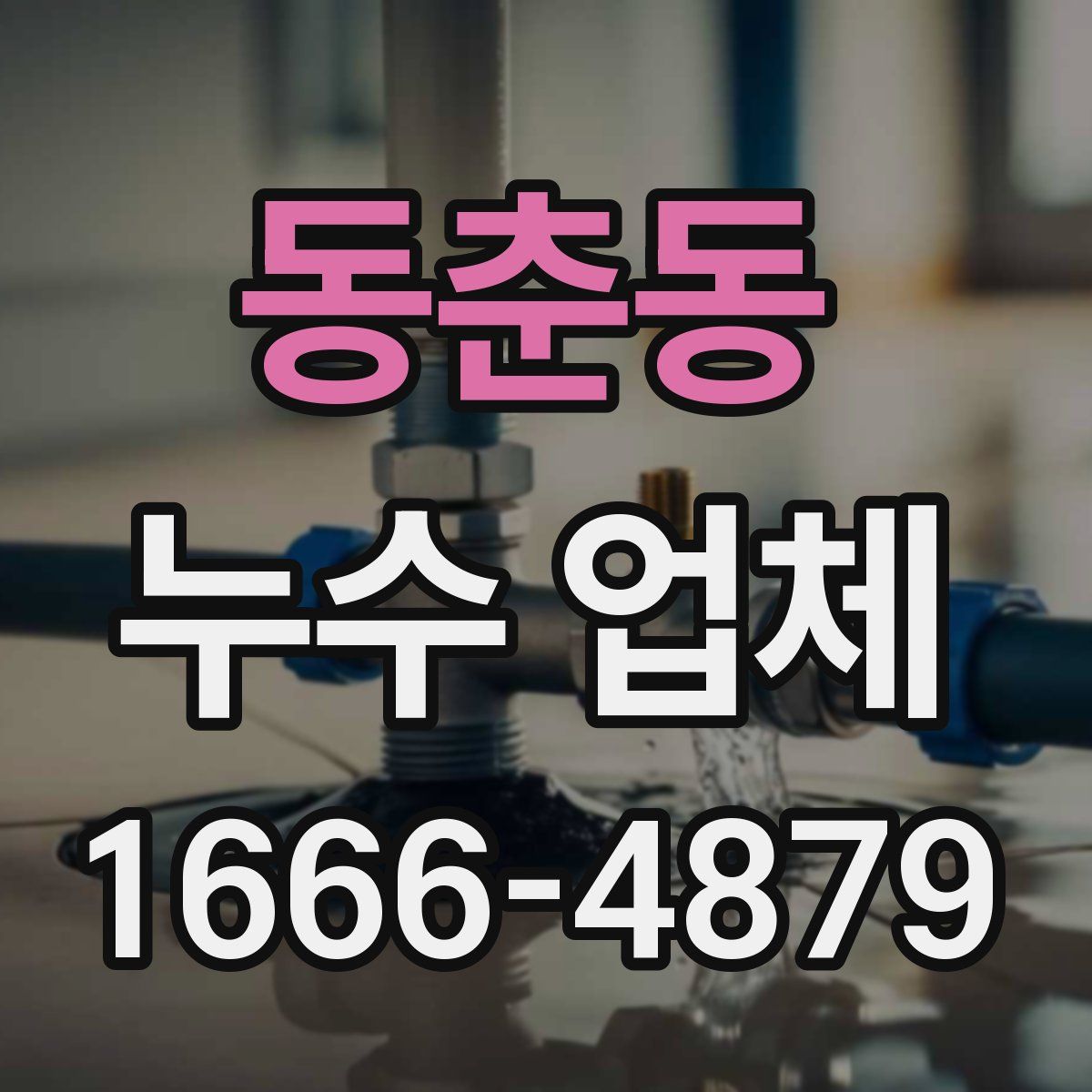 동춘동 누수 업체