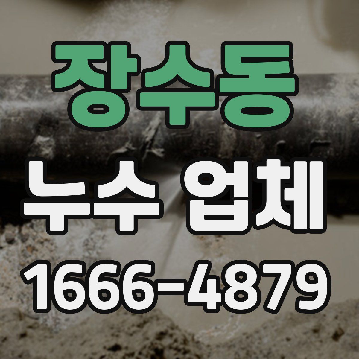 장수동 누수 업체