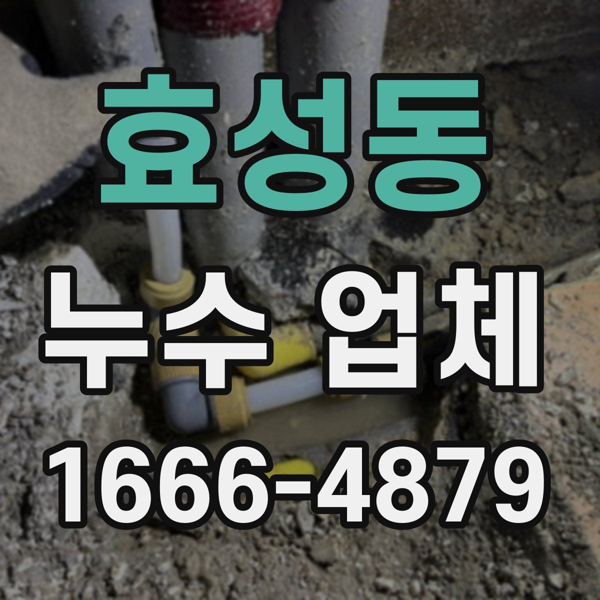 효성동 누수 업체