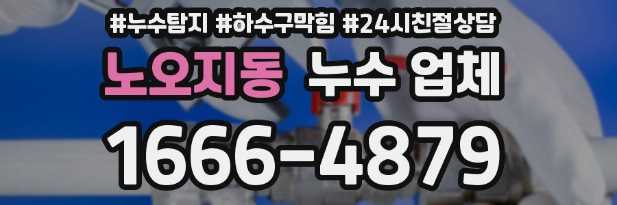 노오지동 누수 업체
