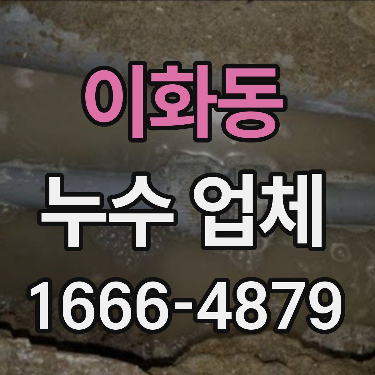 이화동 누수 업체