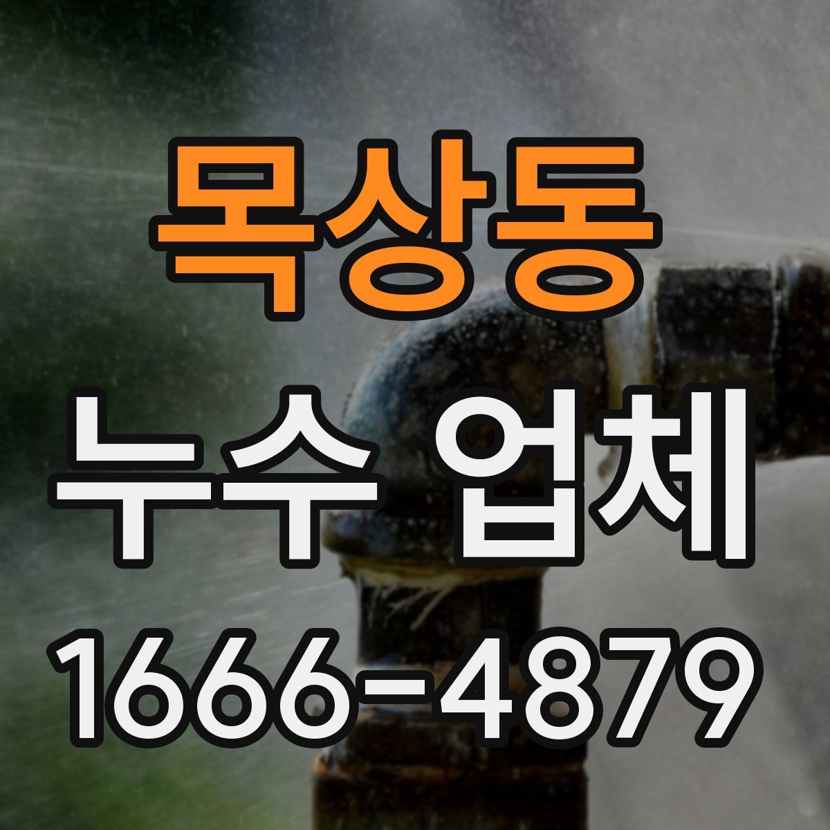 목상동 누수 업체