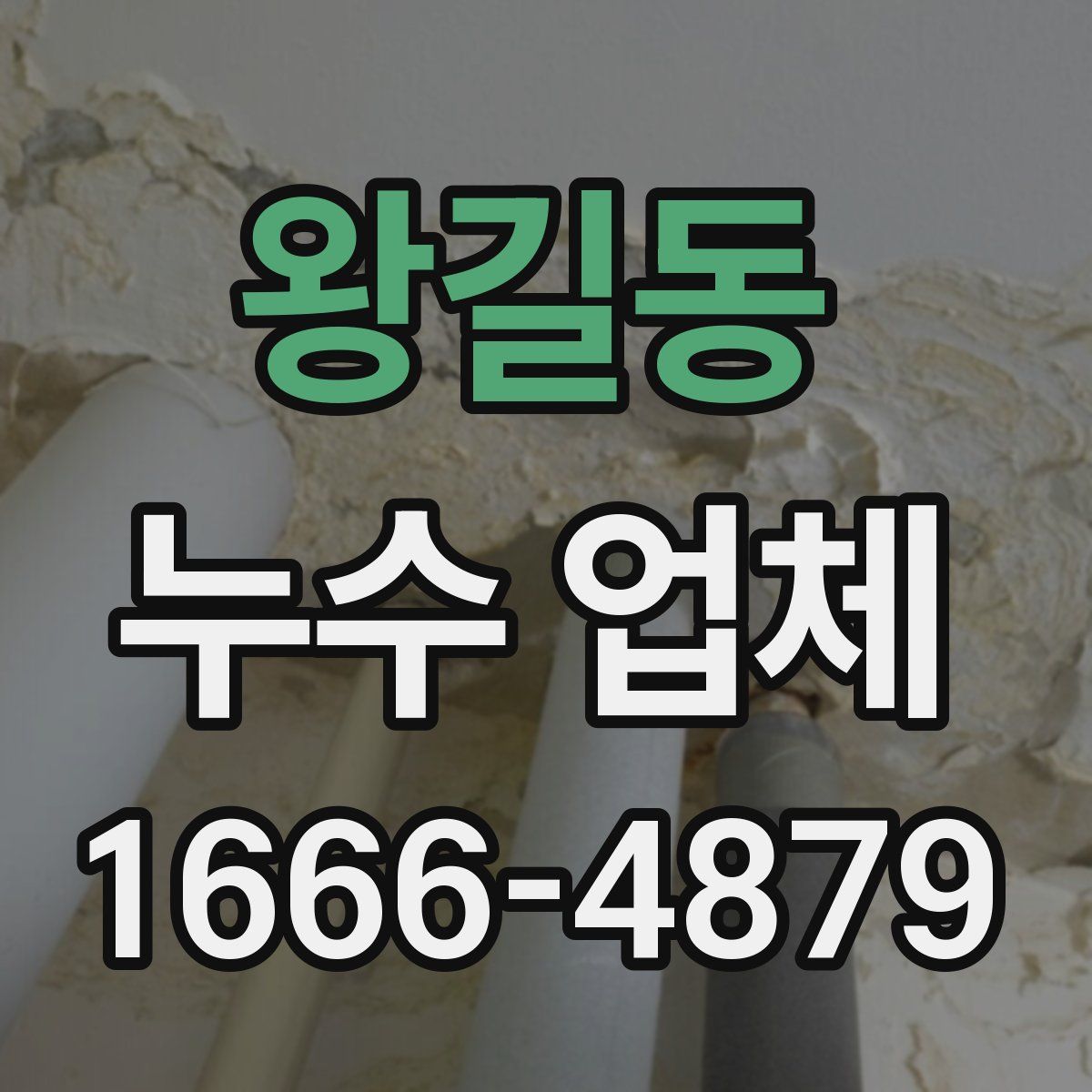 왕길동 누수 업체