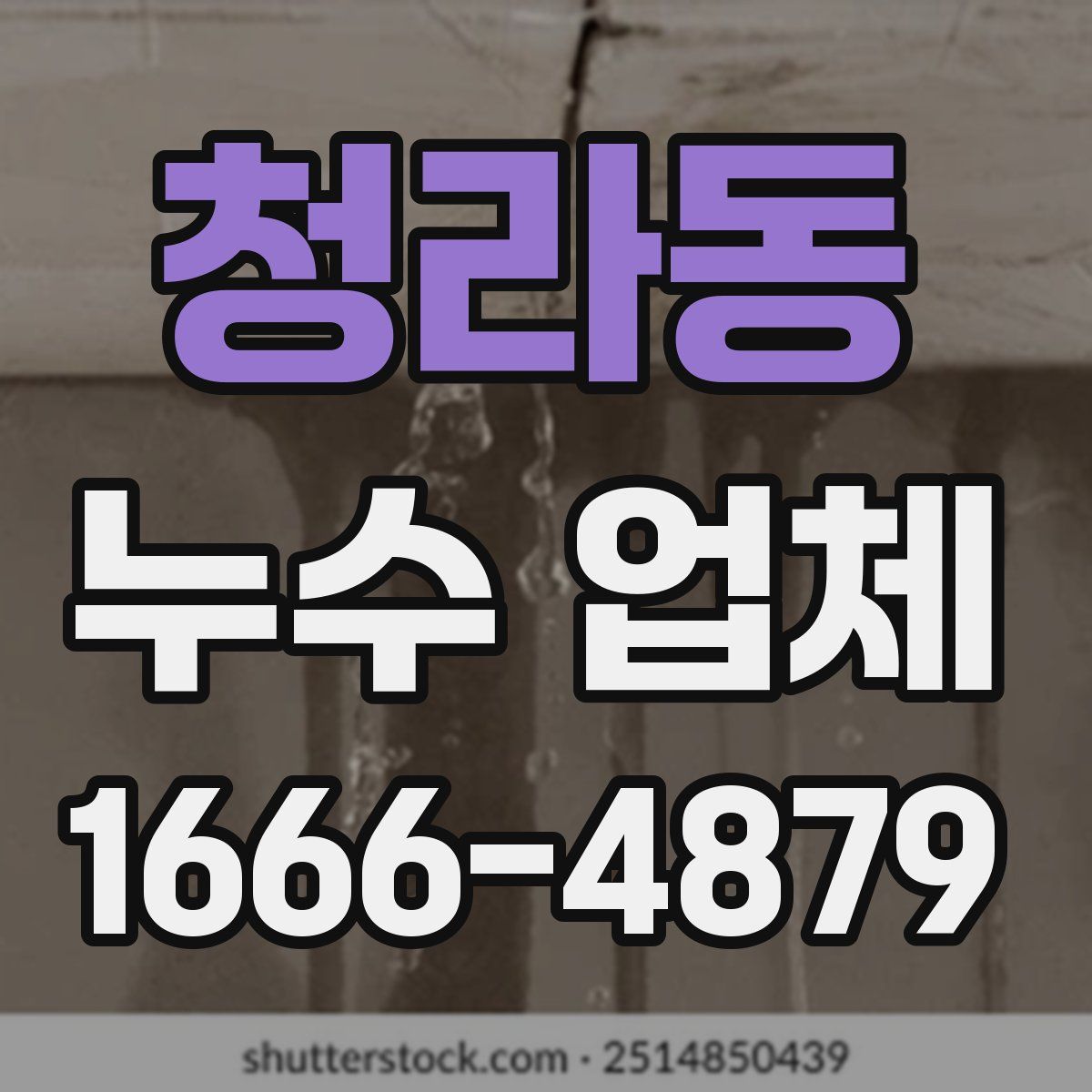 청라동 누수 업체