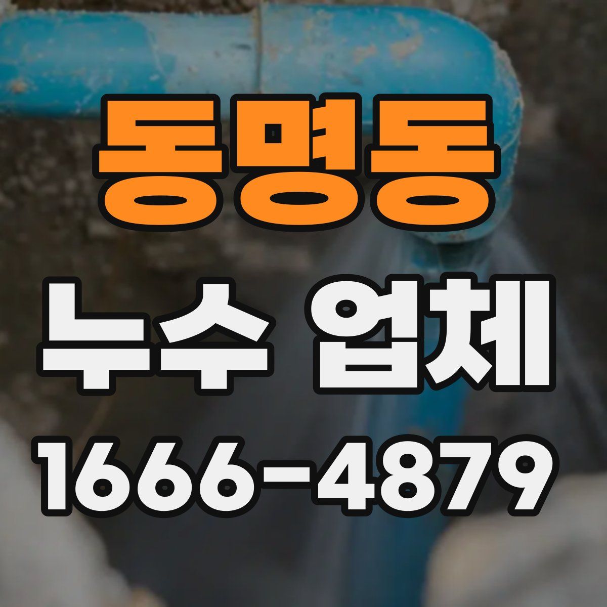 동명동 누수 업체