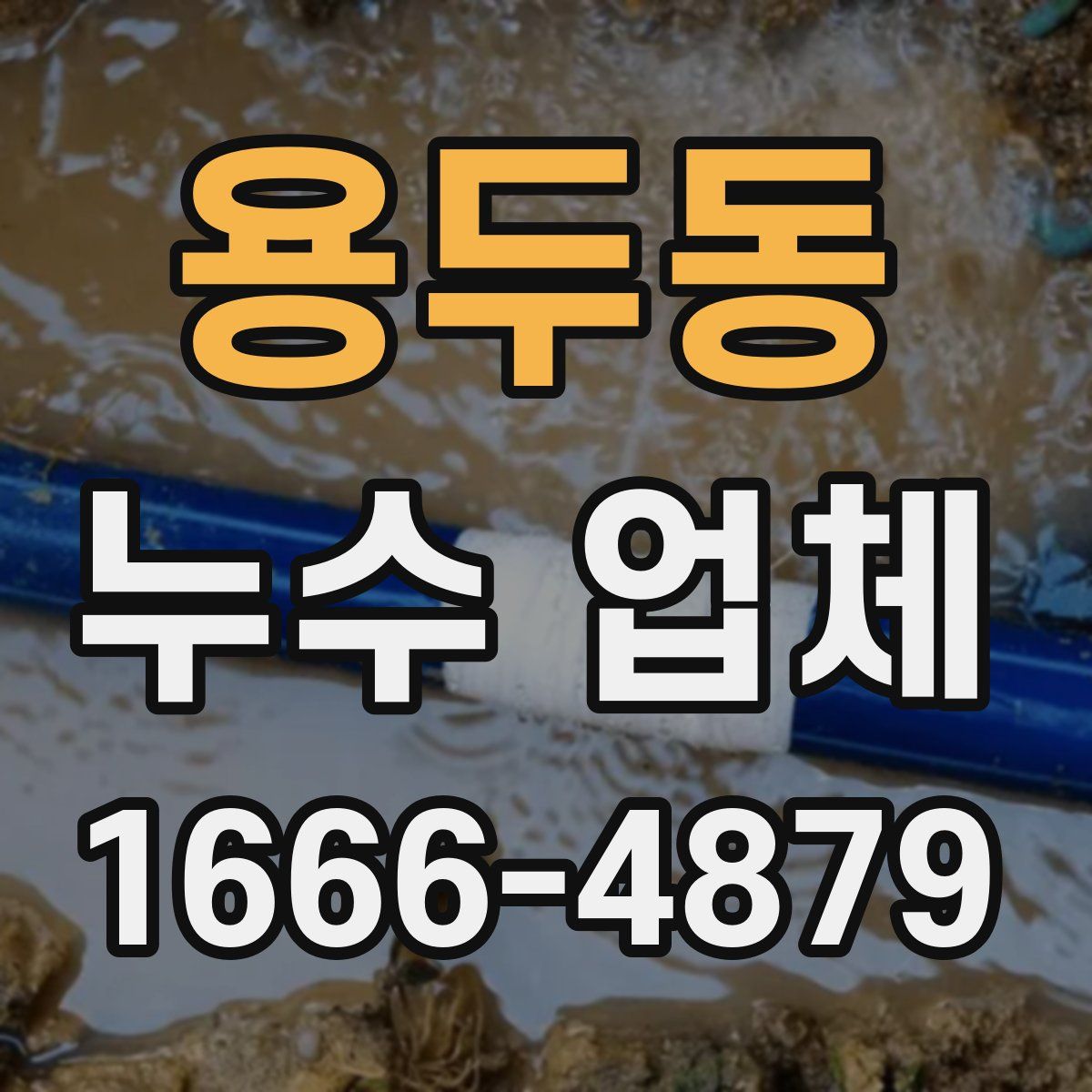 용두동 누수 업체