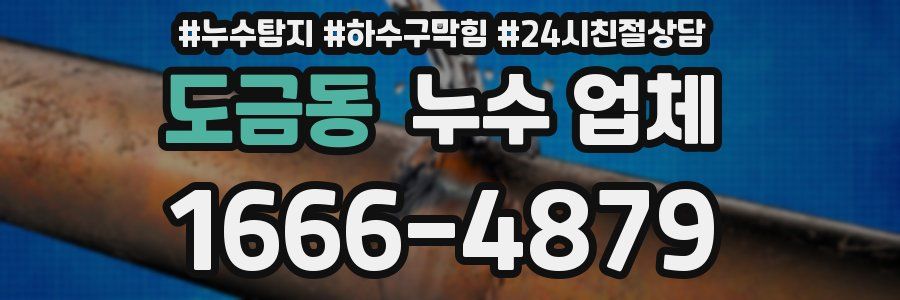 도금동 누수 업체