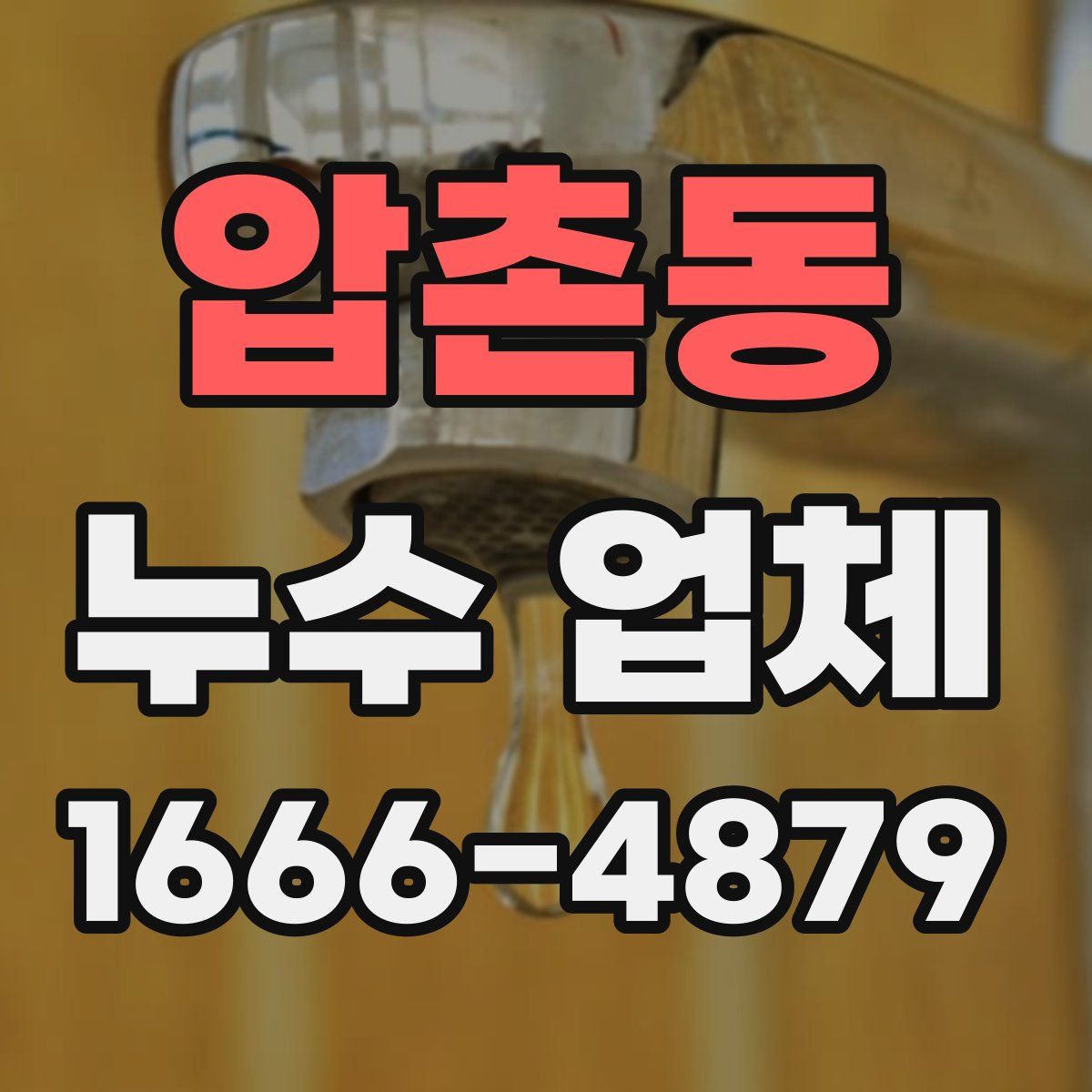 압촌동 누수 업체